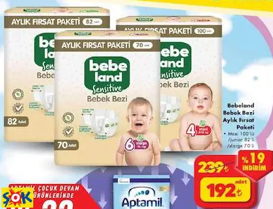 BEBELAND BEBEK BEZİ AYLIK FIRSAT PAKETİ